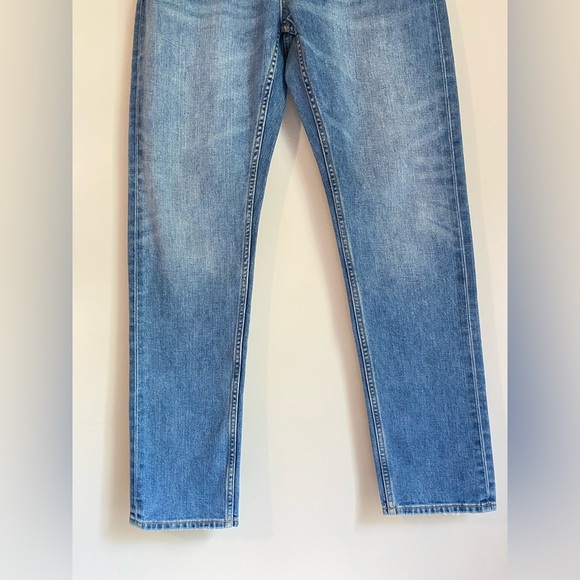 Lee X Smiley men’s Mick comfort tapered jeans size 29x31 In Blue - Picture 8 of 12